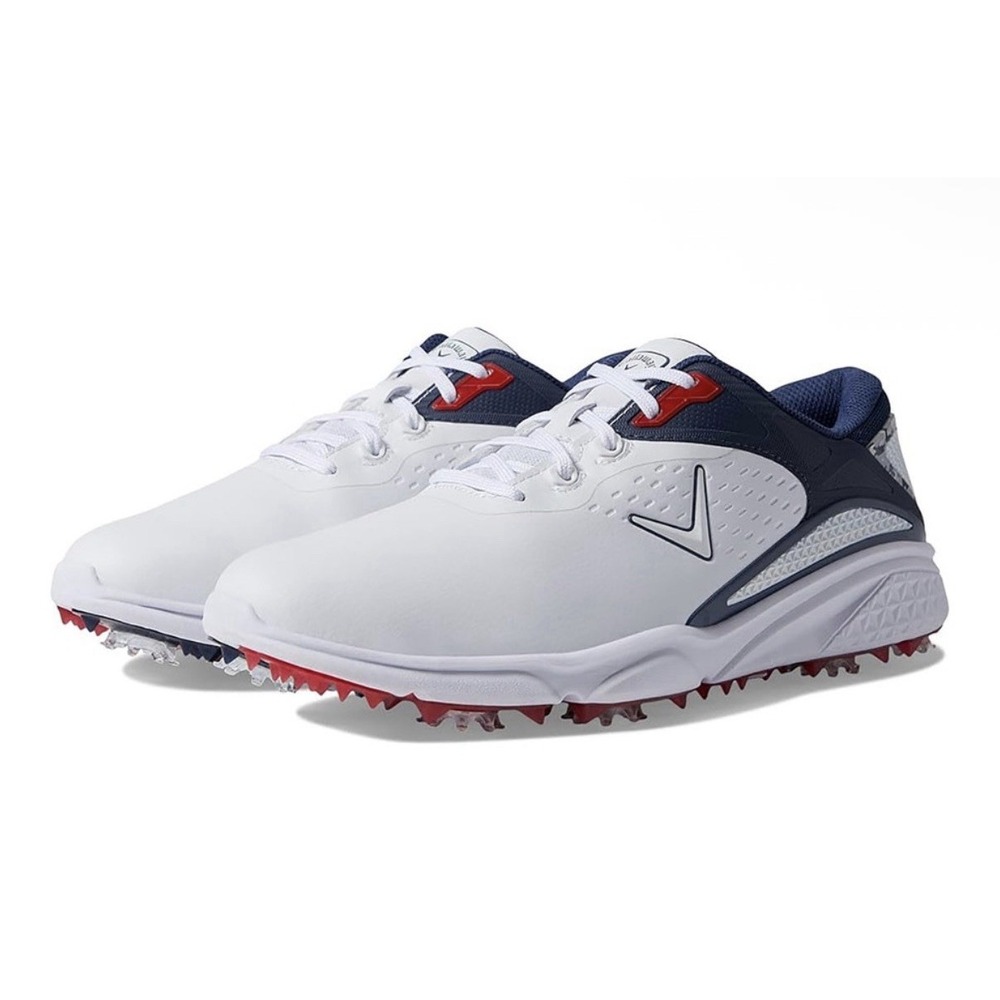 New Callaway Golf Men's 9.5 EE Coronado V3 Sneaker Fairways For Warriors Shoes